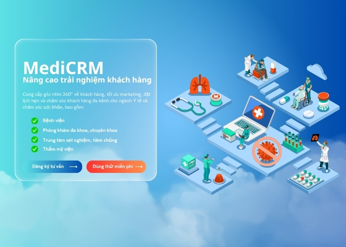 MediCRM phần mềm quản lý phòng khám