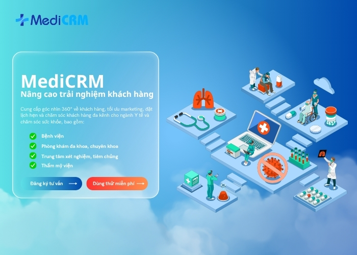 Giải pháp MediCRM – CRM chuyên biệt cho ngành y tế Việt Nam