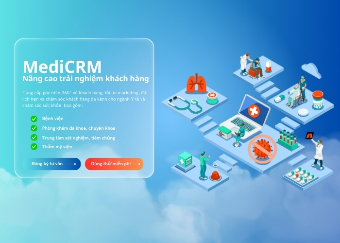 MediCRM nâng tầm dữ liệu HIS thành trải nghiệm khách hàng vượt trội