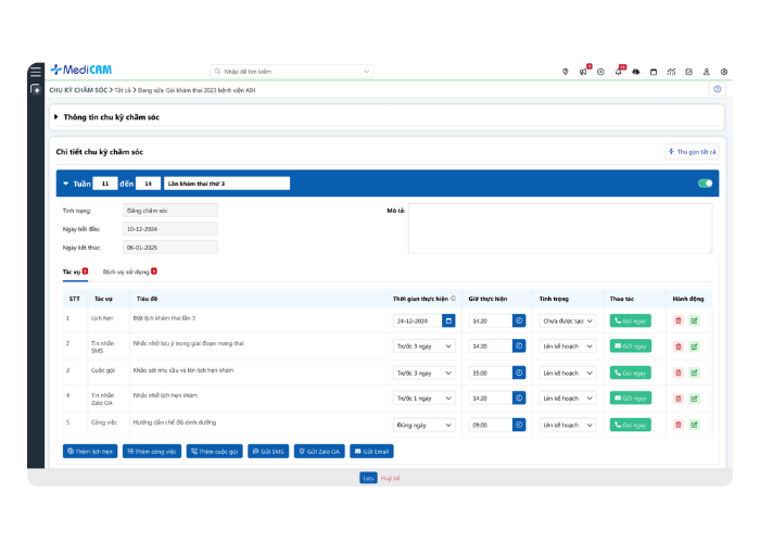 MediCRM - Giải pháp CRM dành cho Y tế và Chăm sóc sức khỏe