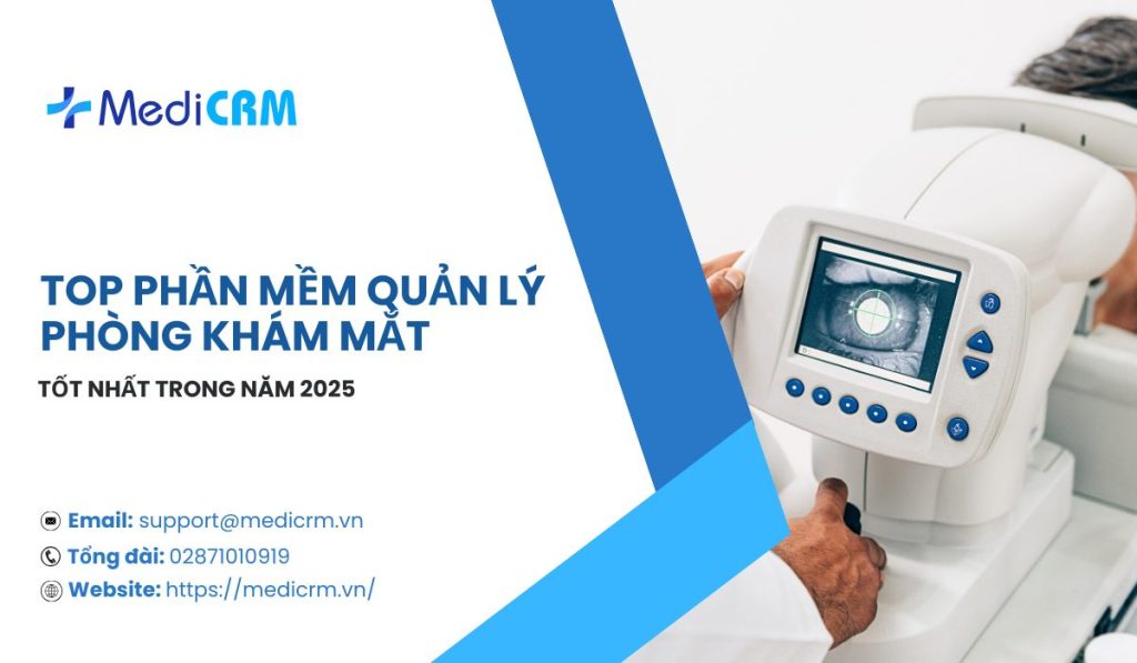 phần mềm quản lý phòng khám mắt