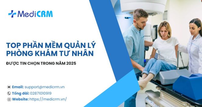 phần mềm quản lý phòng khám tư nhân