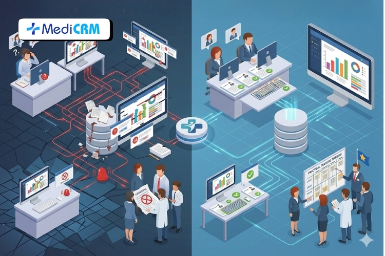 Đào tạo lễ tân và nhân viên là điều tiên quyết khi triển khai CRM chuỗi phòng khám