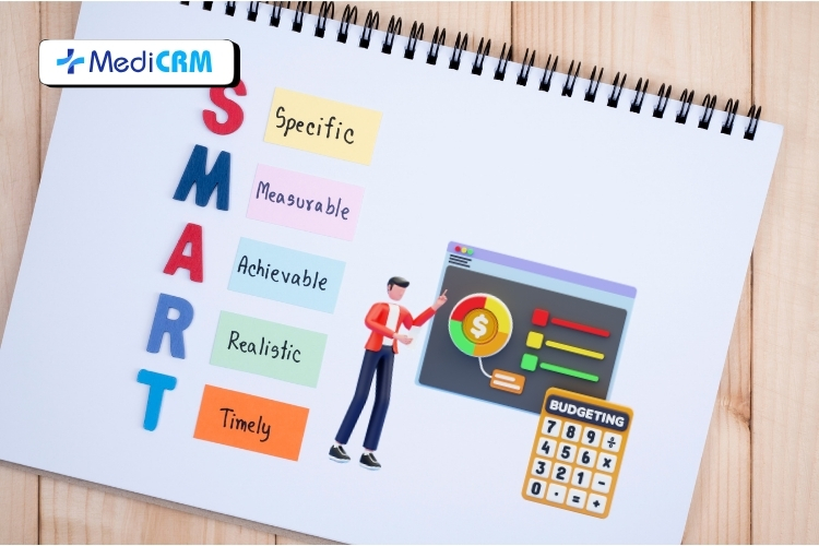 Sau đó là xác định mục tiêu SMART và ngân sách