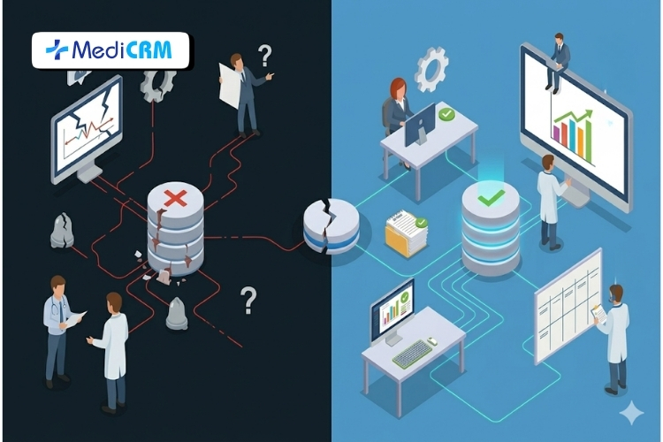 Cần đặt ra mục tiêu KPI rõ ràng thực tế khi triển khai CRM chuỗi phòng khám